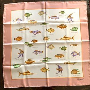 Brand New Rare Chopard Silk Scarf